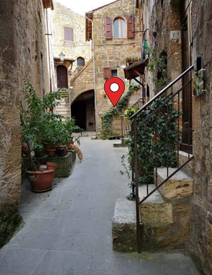 Casa Il Girasole Pitigliano Apartment ภายนอก รูปภาพ