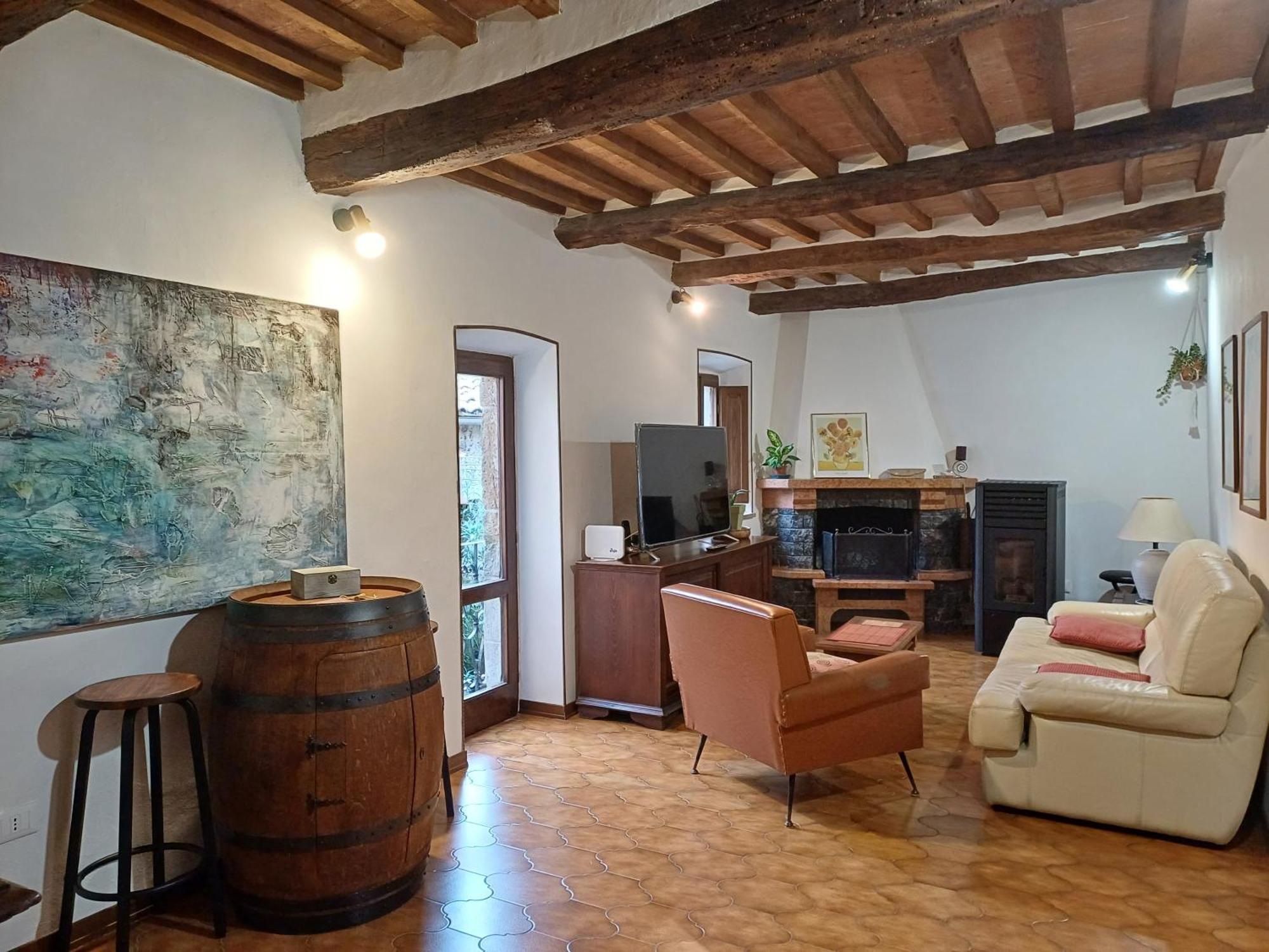 Casa Il Girasole Pitigliano Apartment ภายนอก รูปภาพ